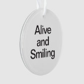 lebendig und lächelnd ornament (Vorderseite)