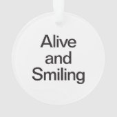 lebendig und lächelnd ornament (Rückseite)