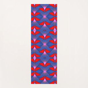 Lebendige 3D-bunte digitale Design-Yogamatte Yogamatte
