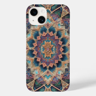 Lebendige 3D-Geometrie-Symmetrie-Handyhülle.Farben Case-Mate iPhone 14 Hülle