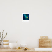 Lebendige abstrakte Geometrie V Aufkleber  Poster (Küche)