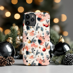 Lebendige Abstrakte Weihnachtliche Botanische Hand Case-Mate iPhone 14 Pro Hülle