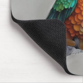 Lebendige Allen-Kolibri-Malerei Mousepad (Ecke)