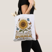 Lebendige blühende Sommer-Sonnenblume mit Schmette Tasche (Von Nahem)