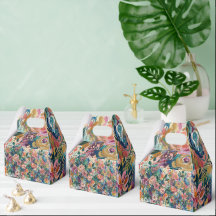 Lebendige Blumen-Geschenkbox