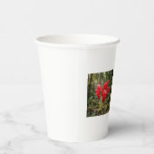 Lebendige botanische Ingwerblüten-Kaffeetasse Pappbecher (Rechts)