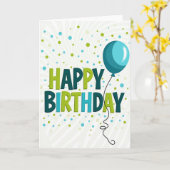 Lebendige Buchstabe Karte (Gelbe Blume)