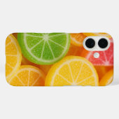 Lebendige Bunte Zitrusbonbonscheiben Case-Mate iPhone Hülle (Rückseite (Horizontal))