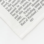 Lebendige Butterfly Fleecedecke (Ecke)