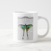 Lebendige Butterfly Jumbo-Tasse (Rechts)