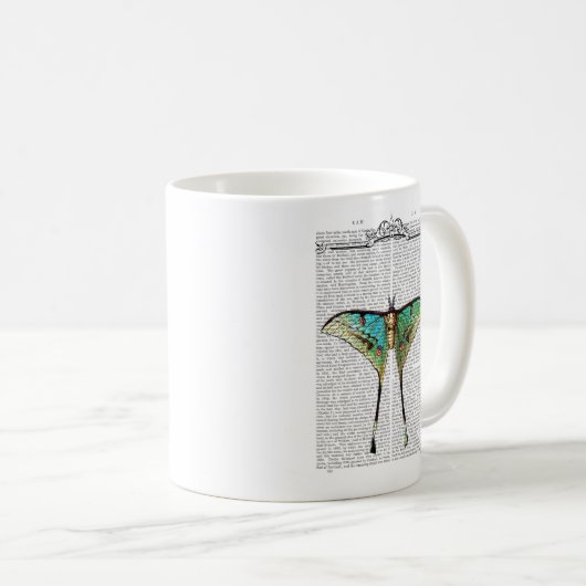 Lebendige Butterfly Kaffeetasse (VorderseiteRechts)