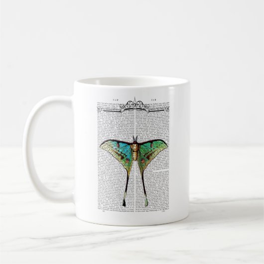 Lebendige Butterfly Kaffeetasse (Links)