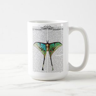 Lebendige Butterfly Kaffeetasse