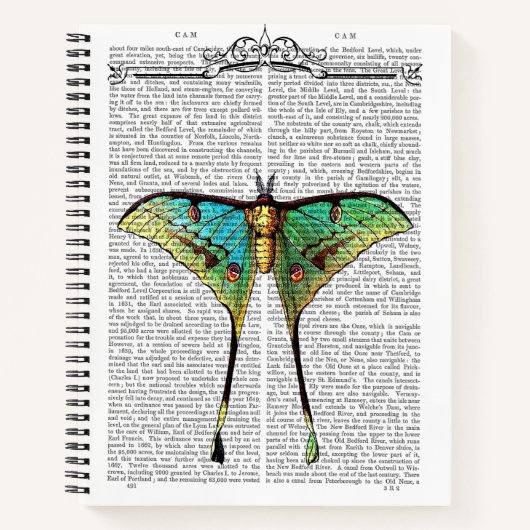 Lebendige Butterfly Notizblock (Vorderseite)