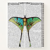 Lebendige Butterfly Notizblock (Rückseite)