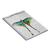 Lebendige Butterfly Notizblock (Rechte Seite)