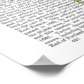 Lebendige Butterfly Poster (Ecke)