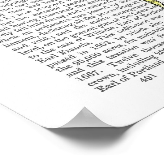 Lebendige Butterfly Poster (Ecke)