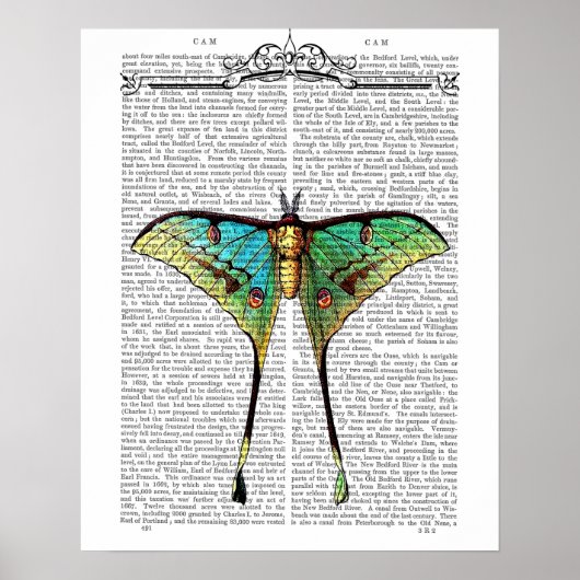 Lebendige Butterfly Poster (Vorne)