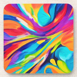 Lebendige Energieexplosion Getränkeuntersetzer