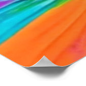 Lebendige Energieexplosion Poster (Ecke)