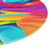 Lebendige Energieexplosion Schneidebrett (Ecke)