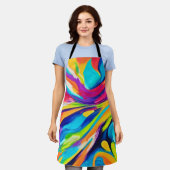 Lebendige Energieexplosion Schürze (Getragen)