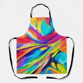 Lebendige Energieexplosion Schürze (Vorderseite)