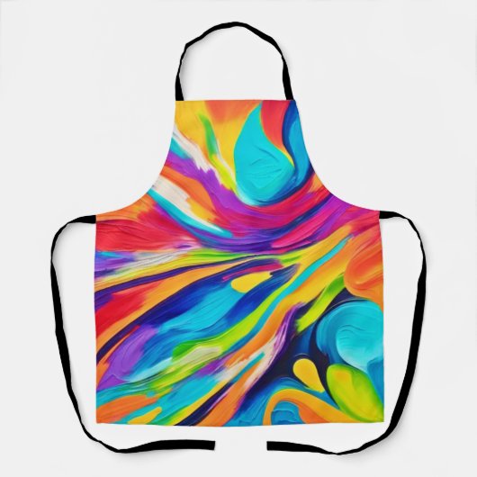 Lebendige Energieexplosion Schürze (Vorderseite)