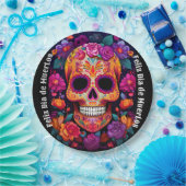 🌹 lebendige Erinnerung: Ein Tribut an Día de Muer Pappteller (Party)