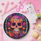 🌹 lebendige Erinnerung: Ein Tribut an Día de Muer Pappteller (Party)