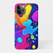 Lebendige Explosion der Farbkunst Case-Mate iPhone Hülle (Rückseite)