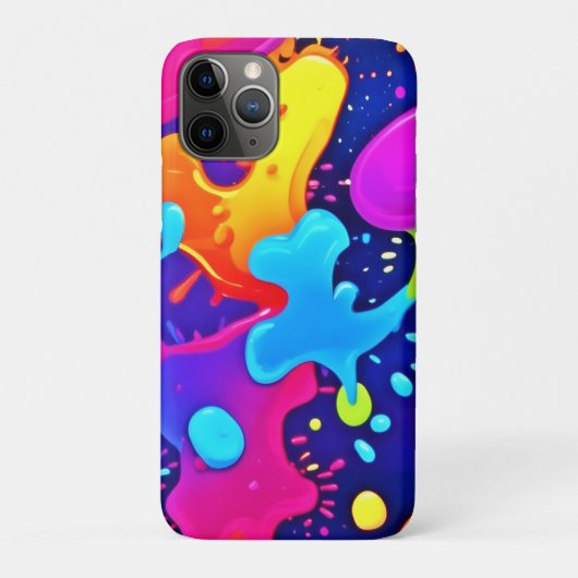 Lebendige Explosion der Farbkunst Case-Mate iPhone Hülle (Rückseite)