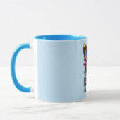 Lebendige Farb-Splash-Tasse Tasse (Links)