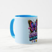 Lebendige Farb-Splash-Tasse Tasse (Vorderseite Links)