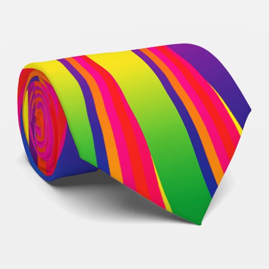 Lebendige Farbe Krawatte (Gerollt)