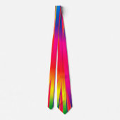 Lebendige Farbe Krawatte (Rückseite)