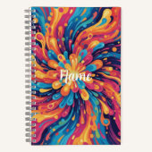 Lebendige Farbe Notizblock (Vorderseite)