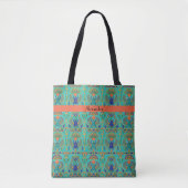 Lebendige Farben - ägyptisch inspiriert Tasche (Vorderseite)