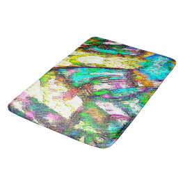 Lebendige Farben - Rustikal und grob wie Raub Badematte