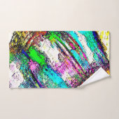 Lebendige Farben - Rustikal und grob wie Raub Badhandtuch Set (Handtuch)