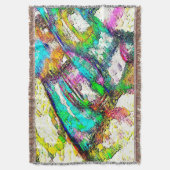 Lebendige Farben - Rustikal und grob wie Raub Decke (Vorderseite Vertikal)