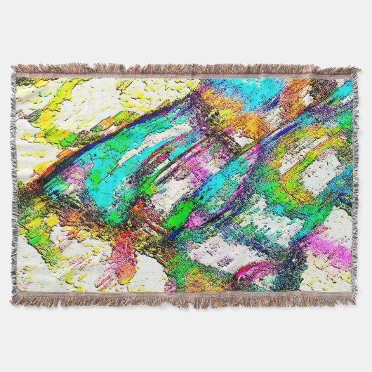 Lebendige Farben - Rustikal und grob wie Raub Decke (Vorderseite)