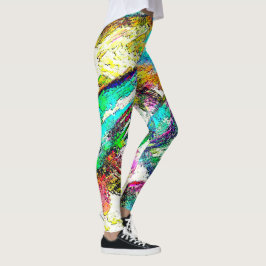 Lebendige Farben - Rustikal und grob wie Raub Leggings