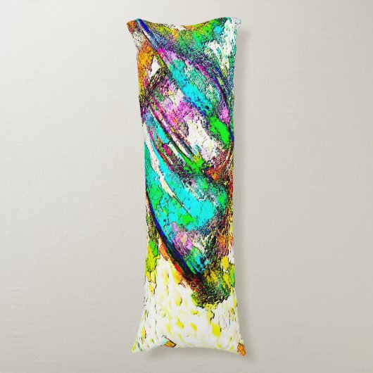 Lebendige Farben - Rustikal und grob wie Raub Seitenschläferkissen (Vorderseite Vertikal)