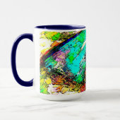Lebendige Farben - Rustikal und grob wie Raub Tasse (Links)
