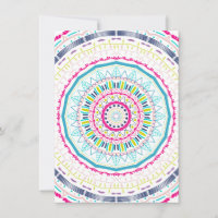 Lebendige farbenfrohe Mandala-Kunst