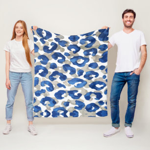 Lebendige Farbexplosionen Fleecedecke