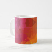 Lebendige Farbexplosionen Kaffeetasse (Vorderseite Links)