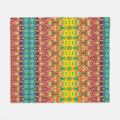 Lebendige Fleece-Decken: Trendige Deckenmuster auf Fleecedecke (Vorderseite (Horizontal))